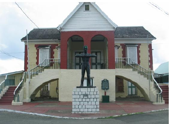 Sam Sharpe Statue in Sam Sharpe Square, Morant Bay