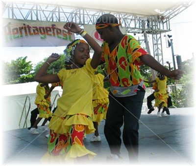 jamaican people dancing